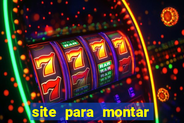 site para montar time de futebol